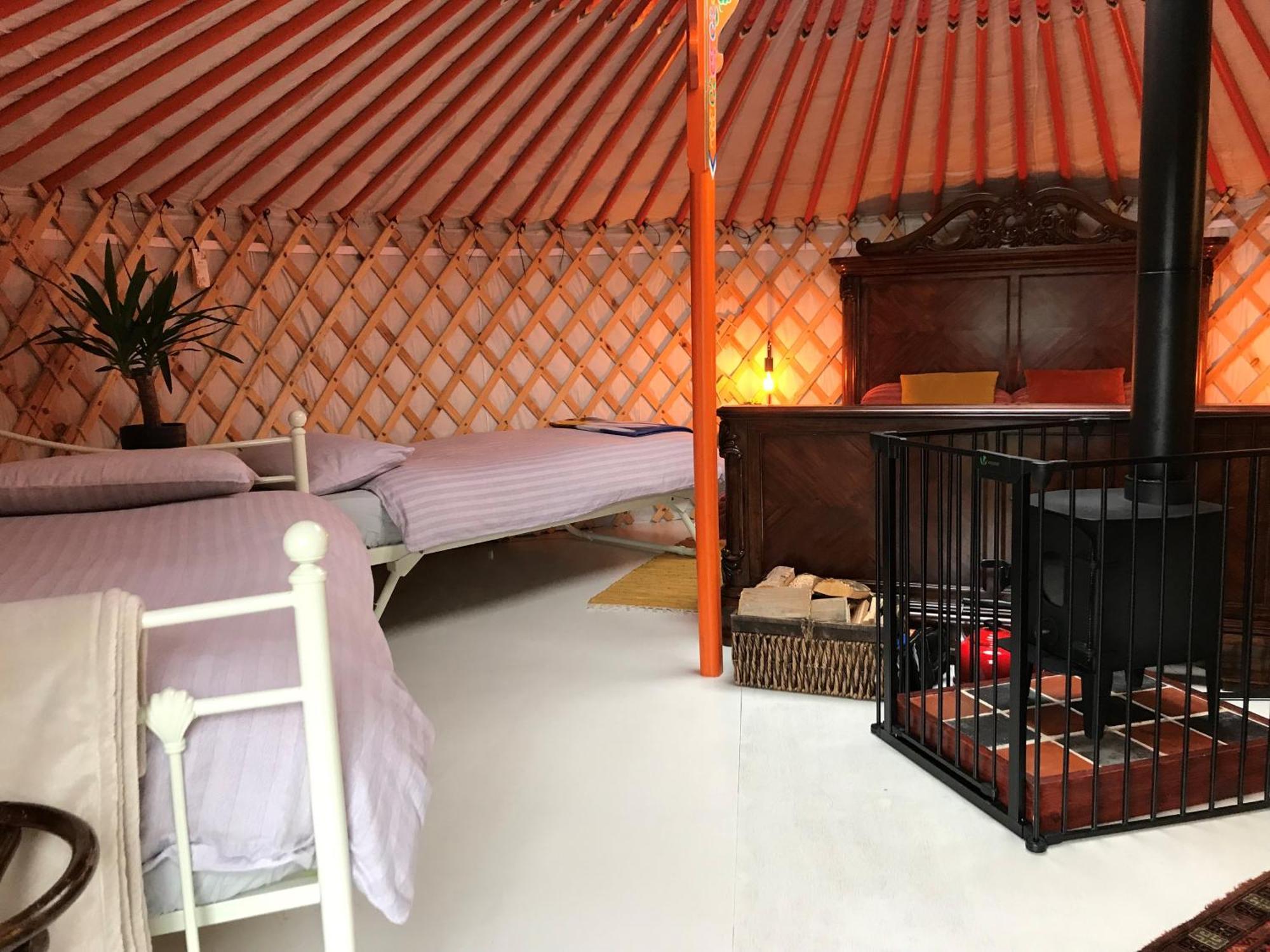 Gilfach Gower Farm Luxury Yurt With Hot Tub Hotel Ammanford Luaran gambar