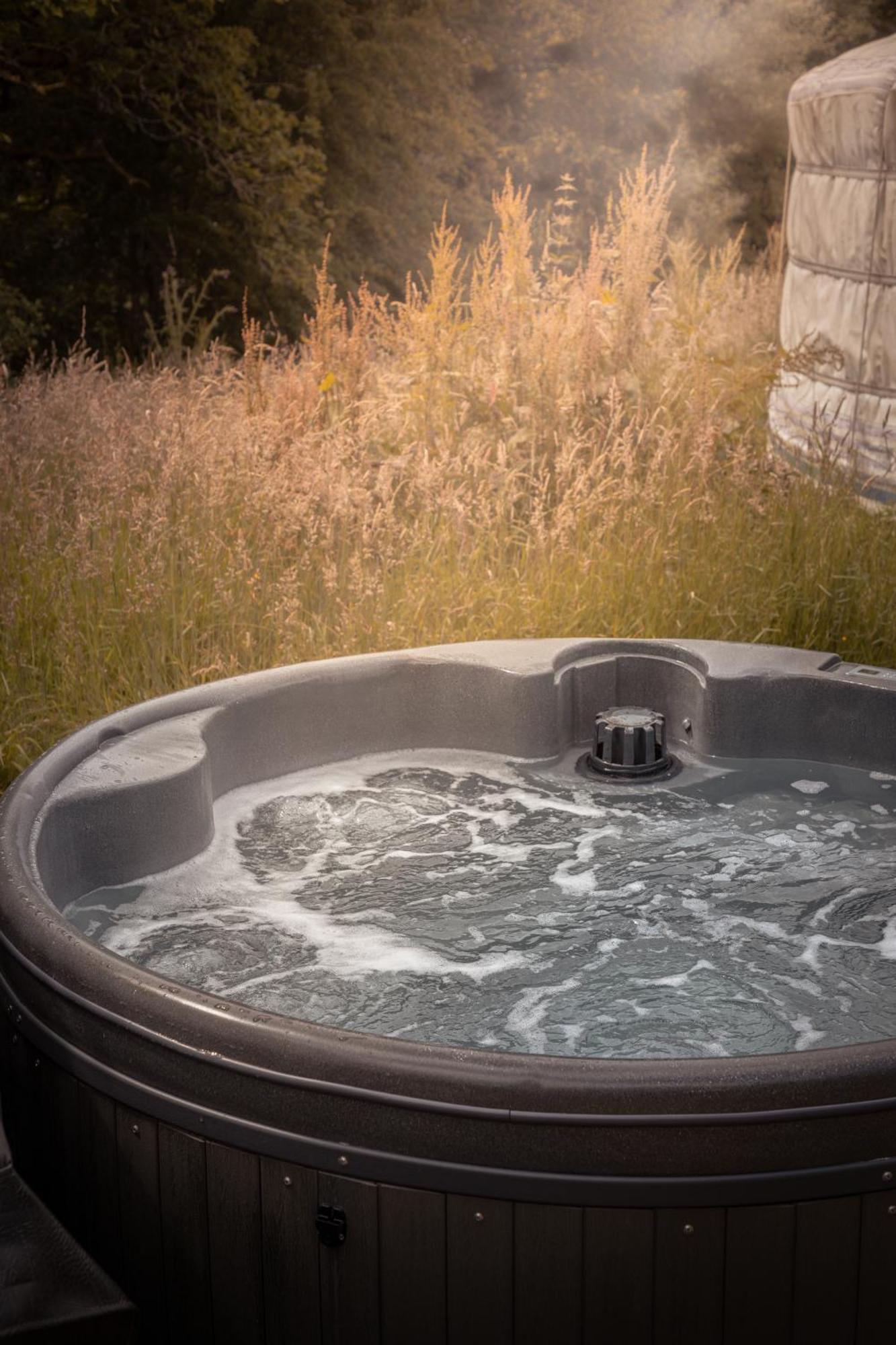 Gilfach Gower Farm Luxury Yurt With Hot Tub Hotel Ammanford Luaran gambar