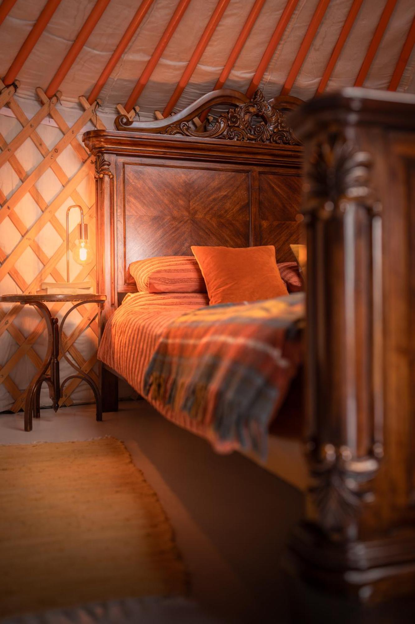 Gilfach Gower Farm Luxury Yurt With Hot Tub Hotel Ammanford Luaran gambar