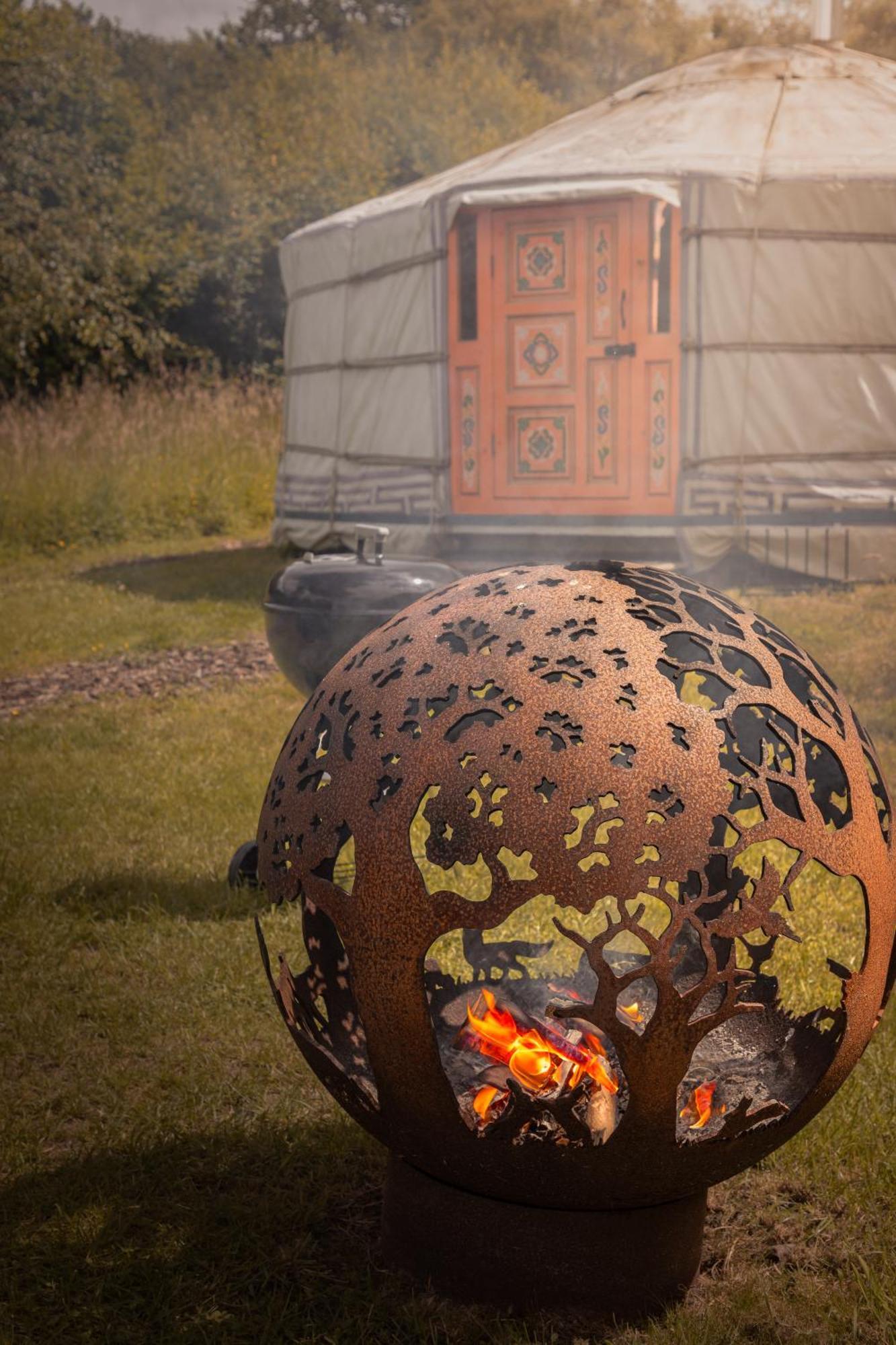 Gilfach Gower Farm Luxury Yurt With Hot Tub Hotel Ammanford Luaran gambar